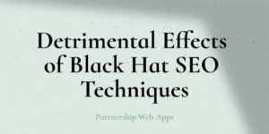 Read more about the article Detrimental Effects of Black Hat SEO Techniques